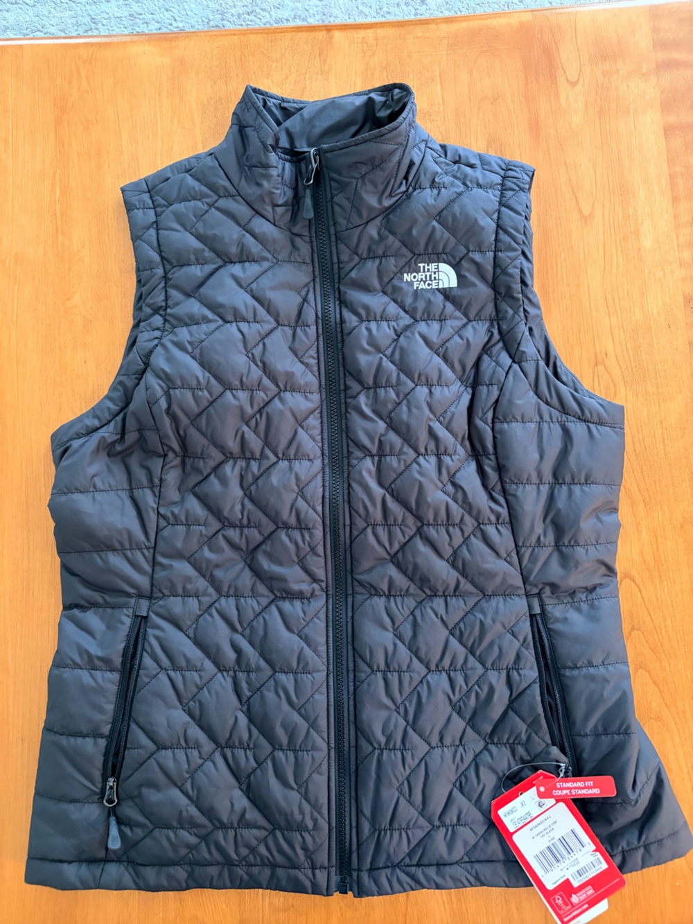 The North Face Black Quilted Sleeveless Puffer Vest
